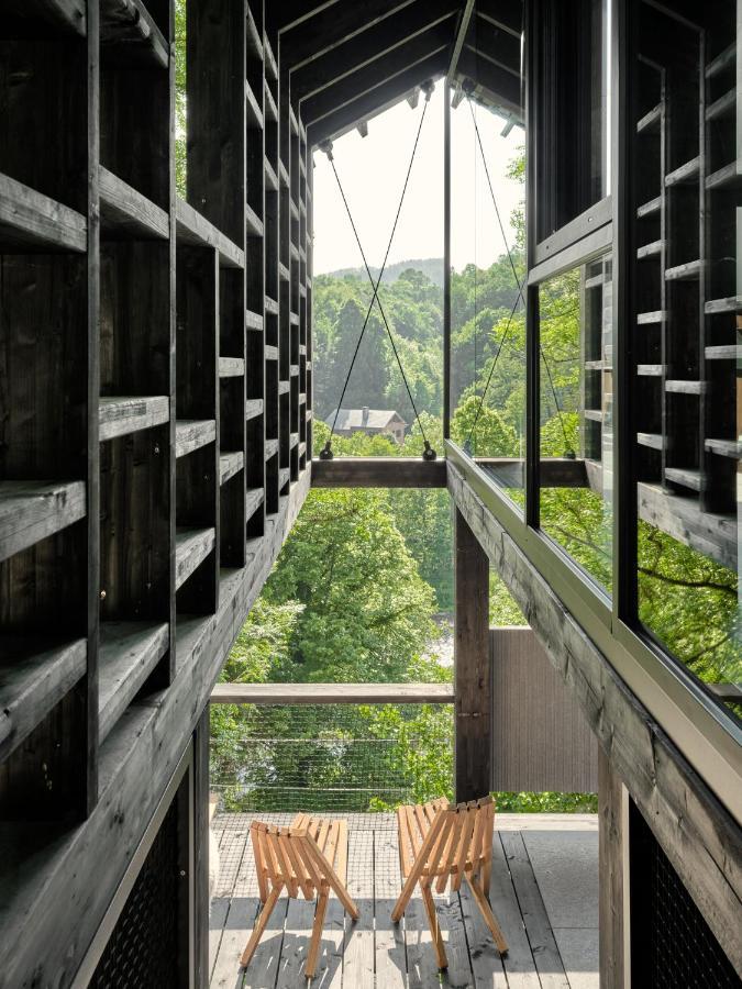 Hutstuf The Beaver & Private Outdoor Spa La-Roche-en-Ardenne Εξωτερικό φωτογραφία