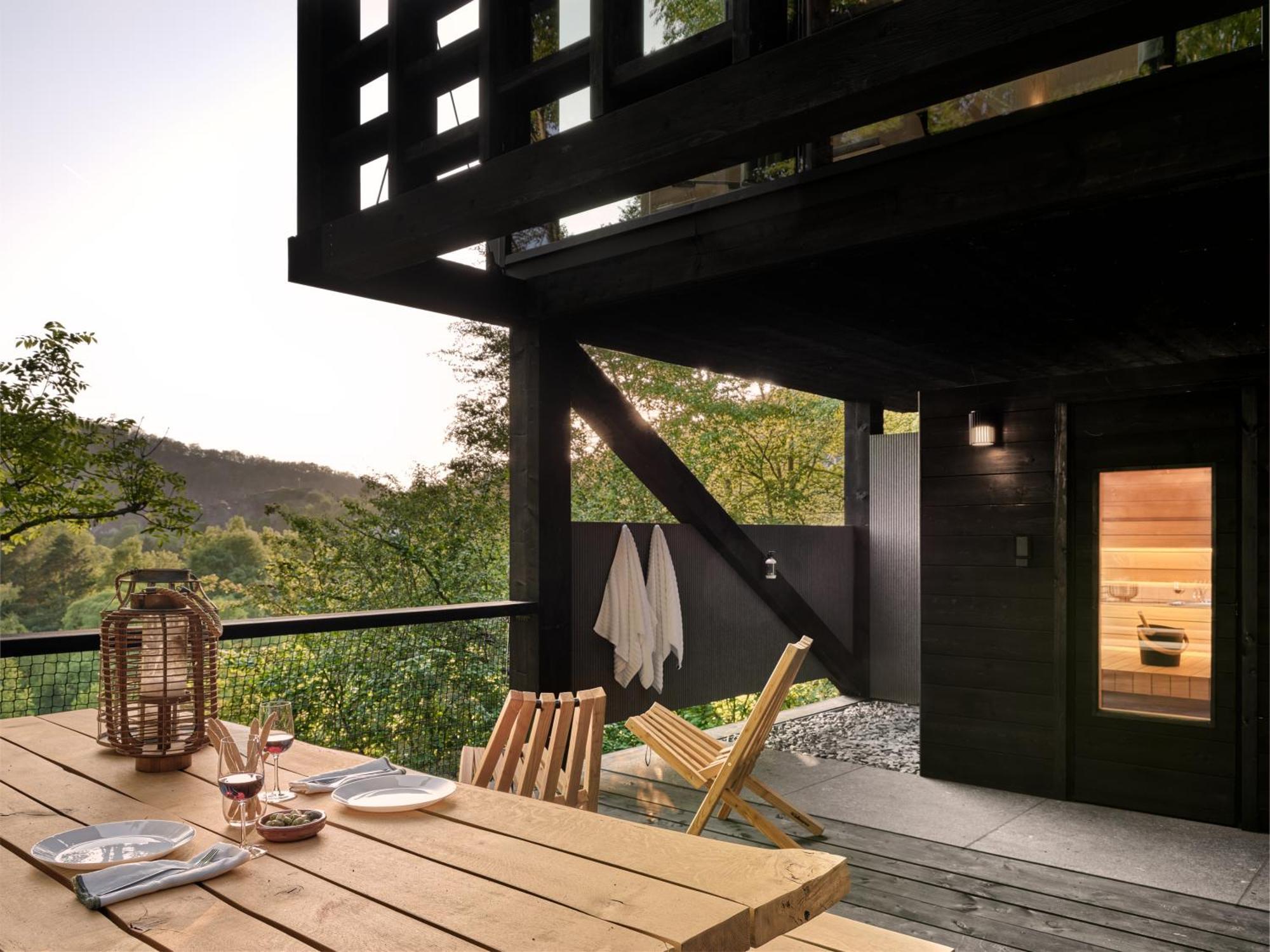 Hutstuf The Beaver & Private Outdoor Spa La-Roche-en-Ardenne Εξωτερικό φωτογραφία