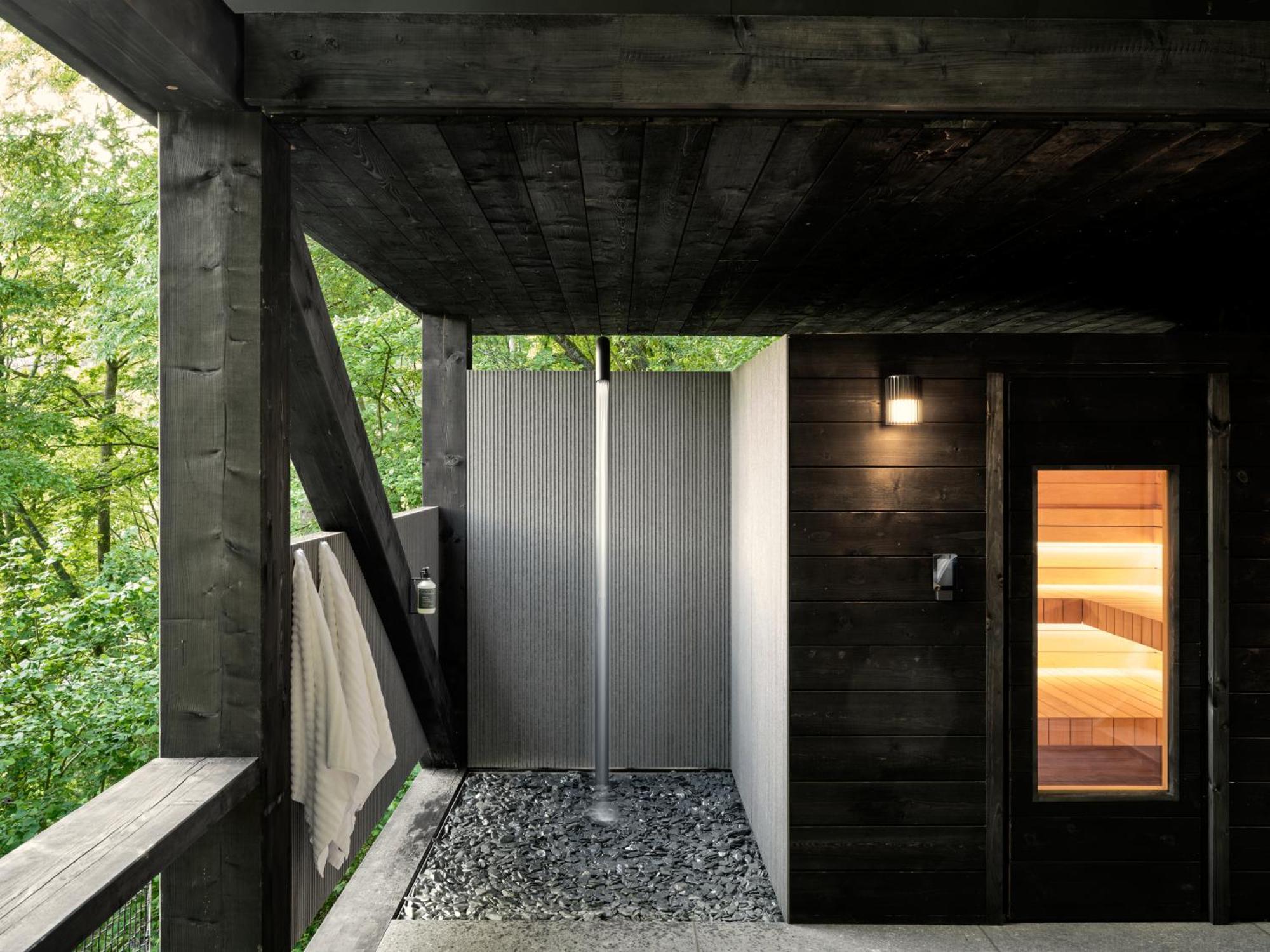 Hutstuf The Beaver & Private Outdoor Spa La-Roche-en-Ardenne Εξωτερικό φωτογραφία